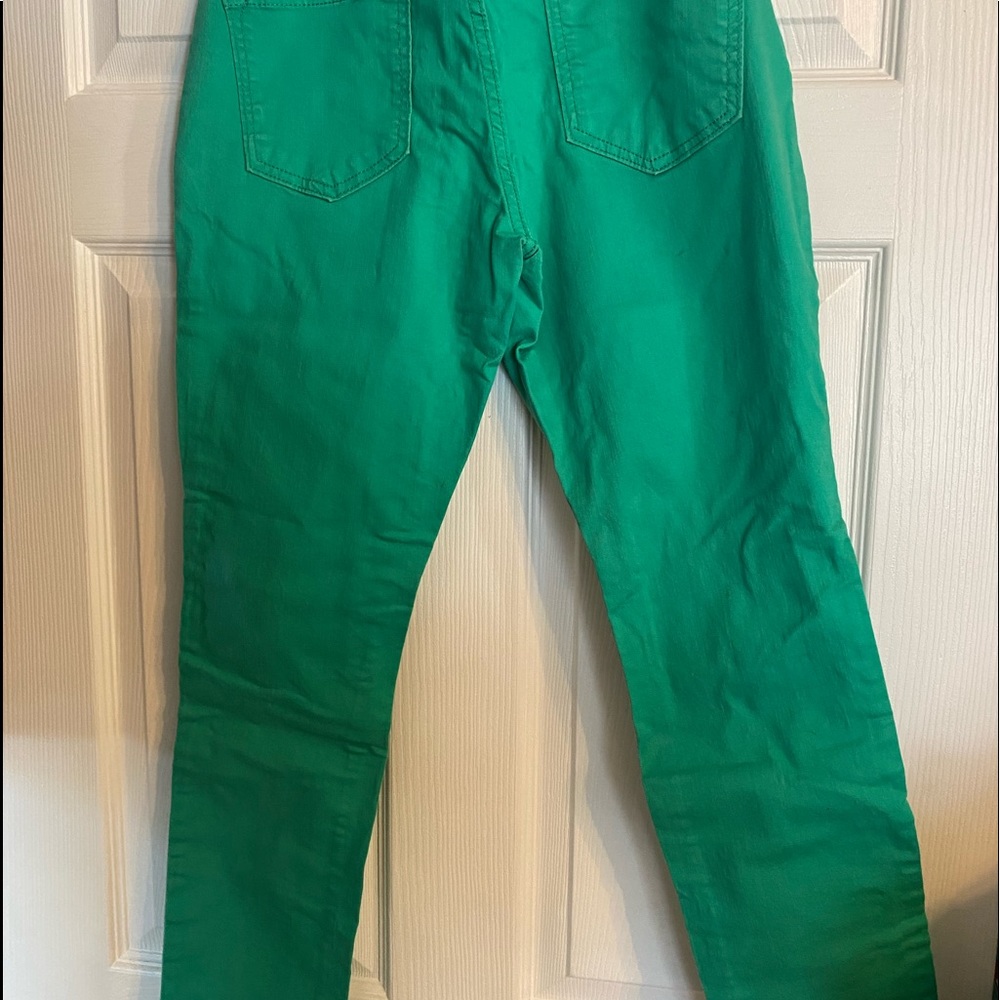 Old Navy Rockstar Green Jeans